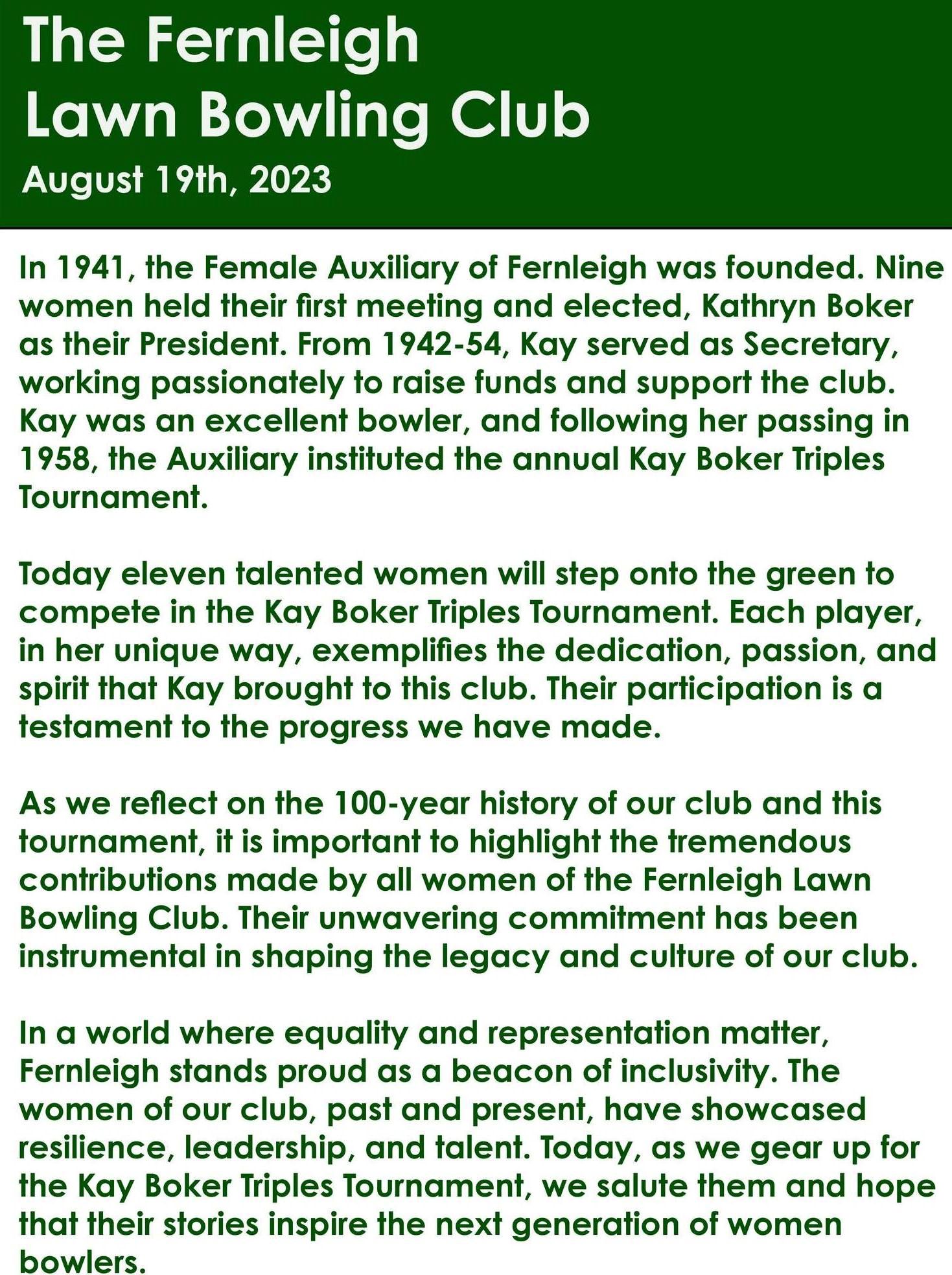 Kay Boker 
						Facebook Post